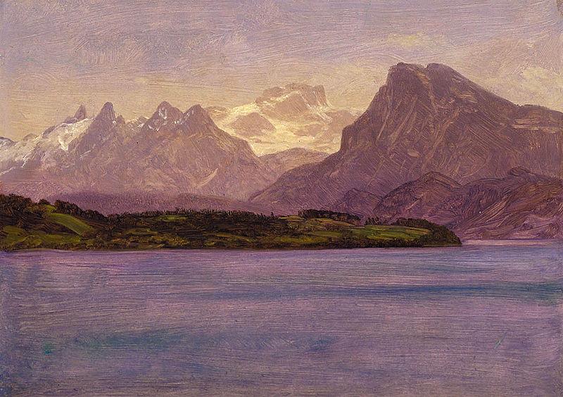 Albert Bierstadt Alaskan Coastal Range